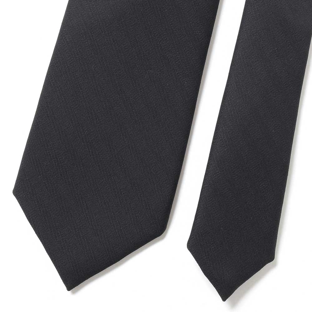 AURALEE) WOOL HERRINGBONE TIE (A26ST06CH) | AURALEE / Accessory