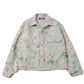 Rayon linen floral print x cowhide Levi's W-name J204