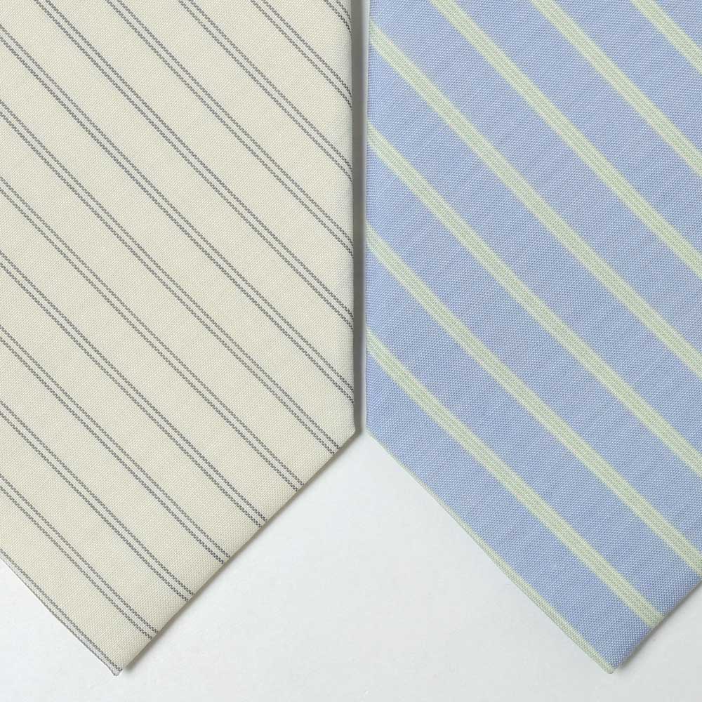 AURALEE) SUPER FINE WOOL STRIPE TIE (A26ST03WW) | AURALEE