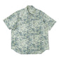 PRINTED AIRY SILK HALF-SLEEVED SHIRT