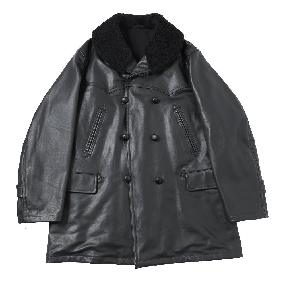 ラムレザー カナディアンコート