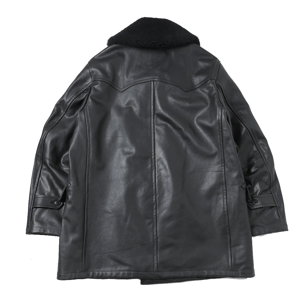 ラムレザー カナディアンコート