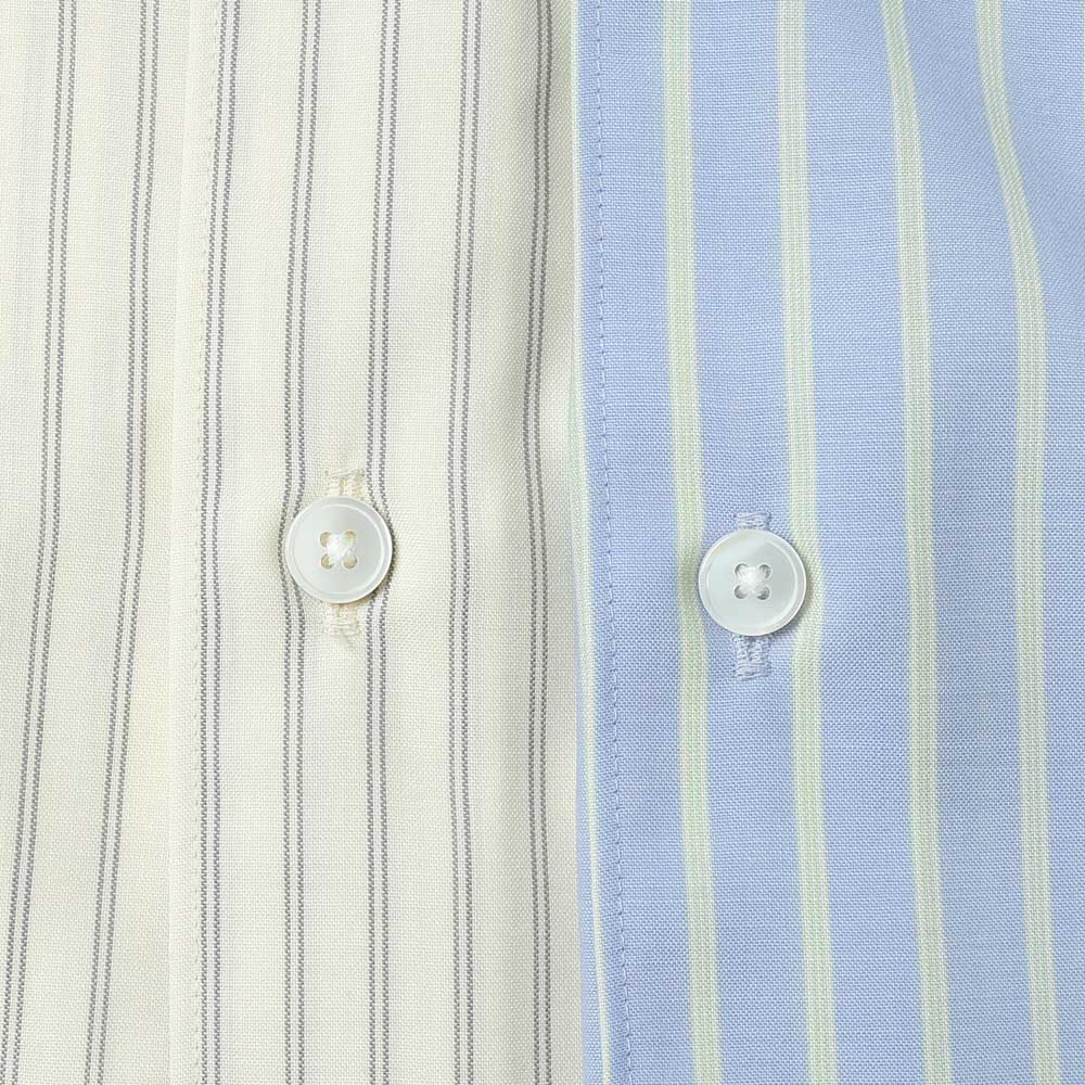 SUPER FINE WOOL STRIPE SHIRT