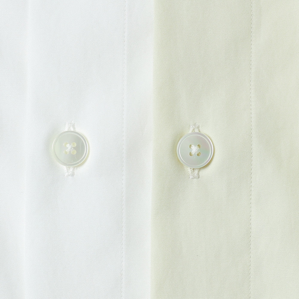 AURALEE) WASHED FINX TWILL BIG HALF SLEEVED SHIRT (A26SS03TN