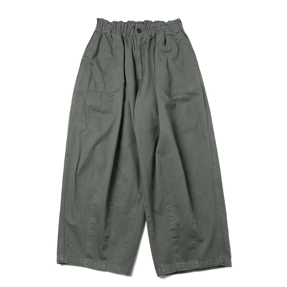 HERRINGBONE BALLOONBAKER PANTS