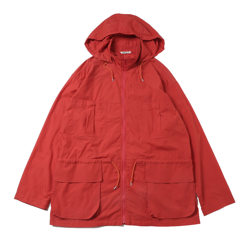 SUPER FINE COTTON LAWN HOODED BLOUSON