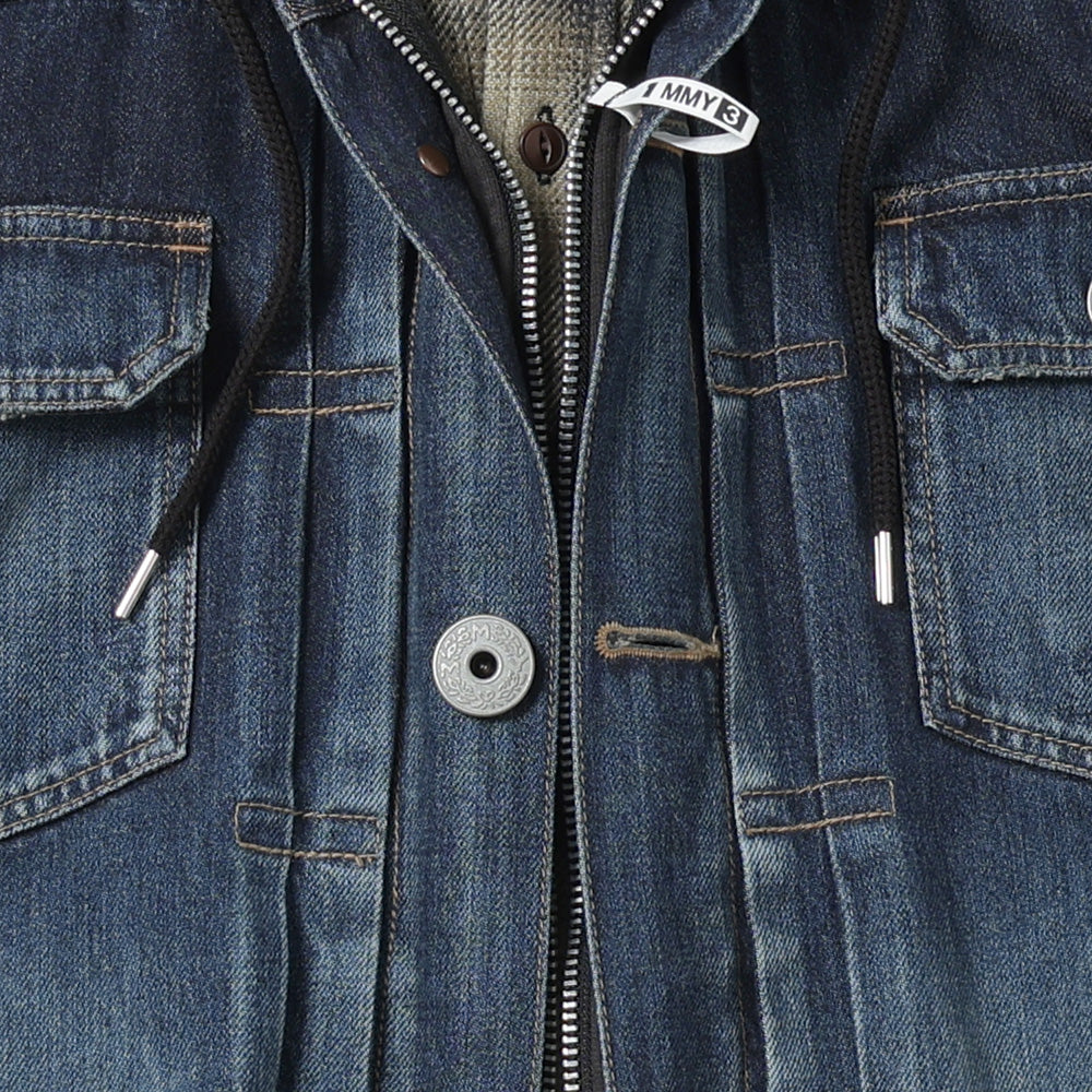 Triple Layered Denim Jacket