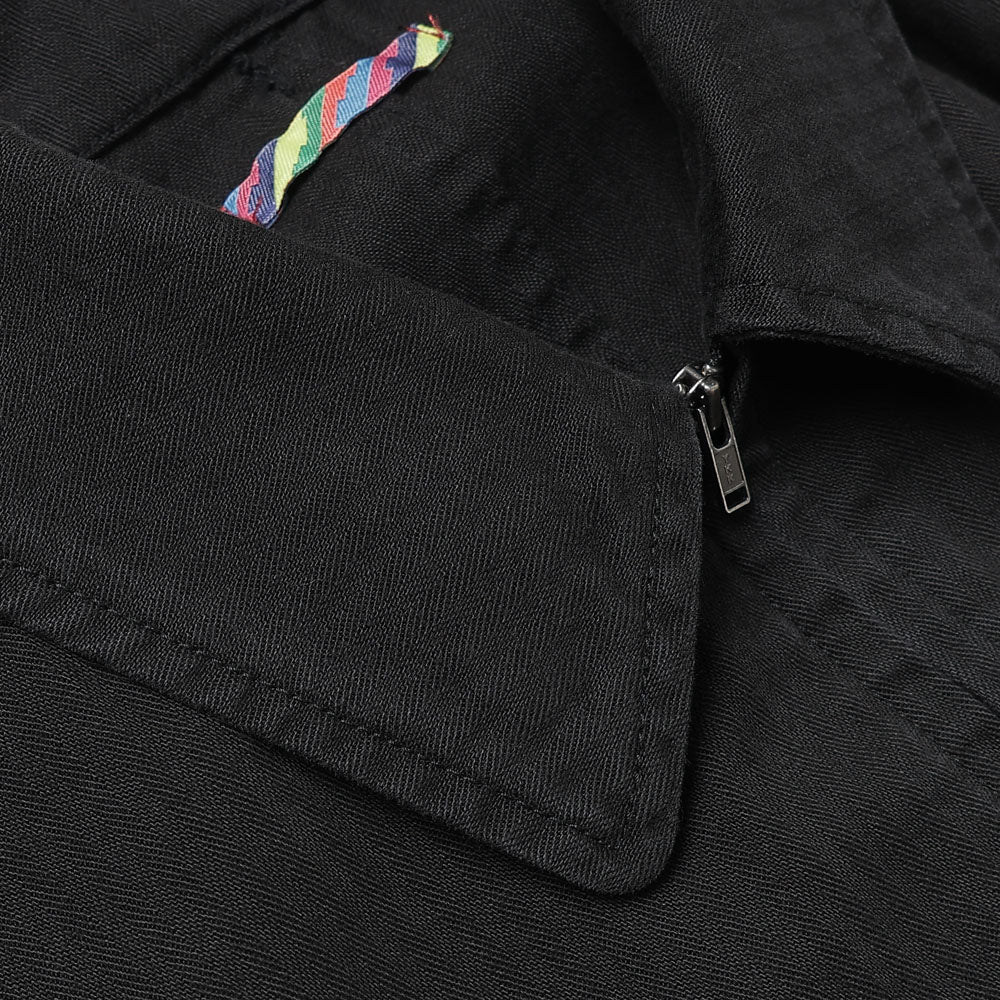 HERRINGBONE ZIP JACKET