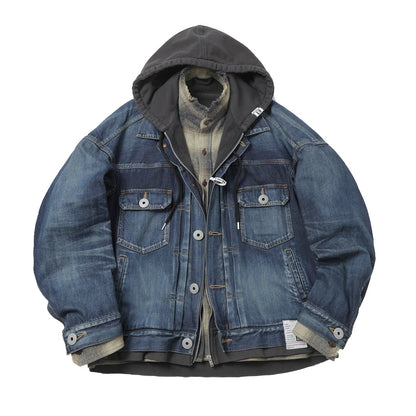 Triple Layered Denim Jacket