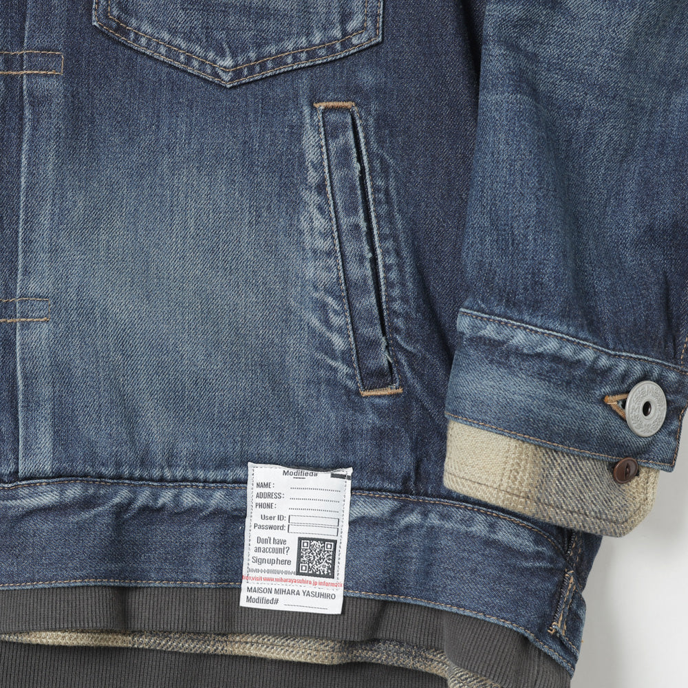 Triple Layered Denim Jacket