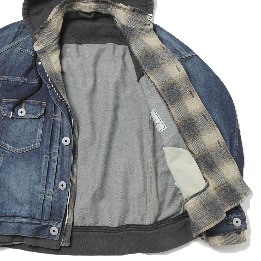 Triple Layered Denim Jacket