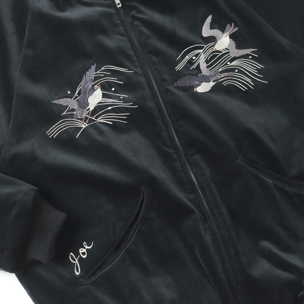 FADED VELVET SOUVENIR JACKET