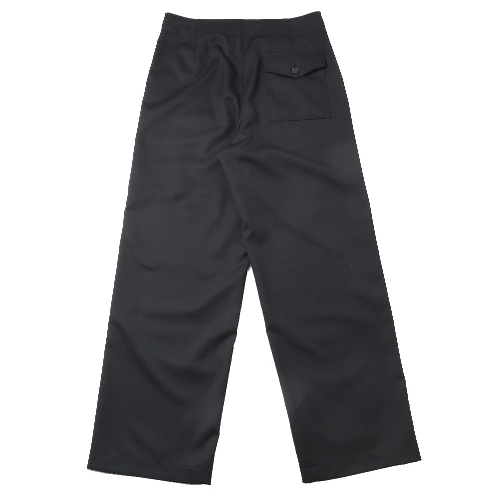 WOOL HERRINGBONE CARGO PANTS
