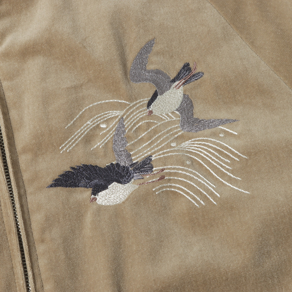 FADED VELVET SOUVENIR JACKET