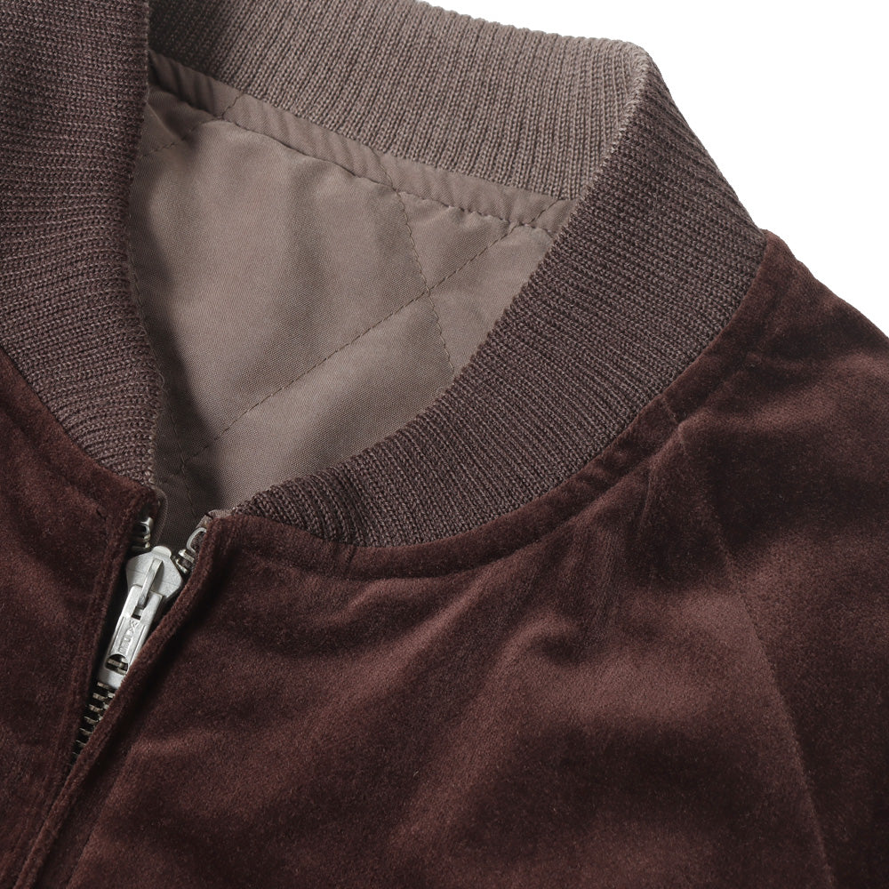 FADED VELVET SOUVENIR JACKET