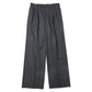 ULTRA FINE TROPICAL WOOL TWO-TUCK SLACKS