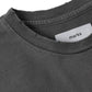 CREW NECK DAMADED TEE ORGANIC COTTON