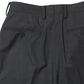 ULTRA FINE TROPICAL WOOL TWO-TUCK SLACKS