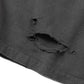 CREW NECK DAMADED TEE ORGANIC COTTON