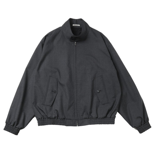 ULTRA FINE TROPICAL WOOL ZIP BLOUSON