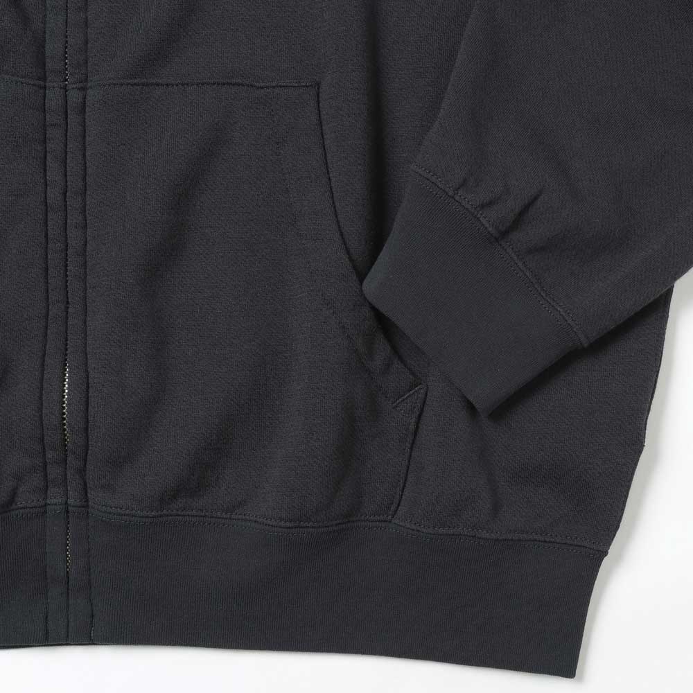 HIGH TWIST LIGHT SWEAT ZIP PARKA