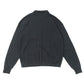 QUATER ZIP SILK NEP RIBED SHIRTS