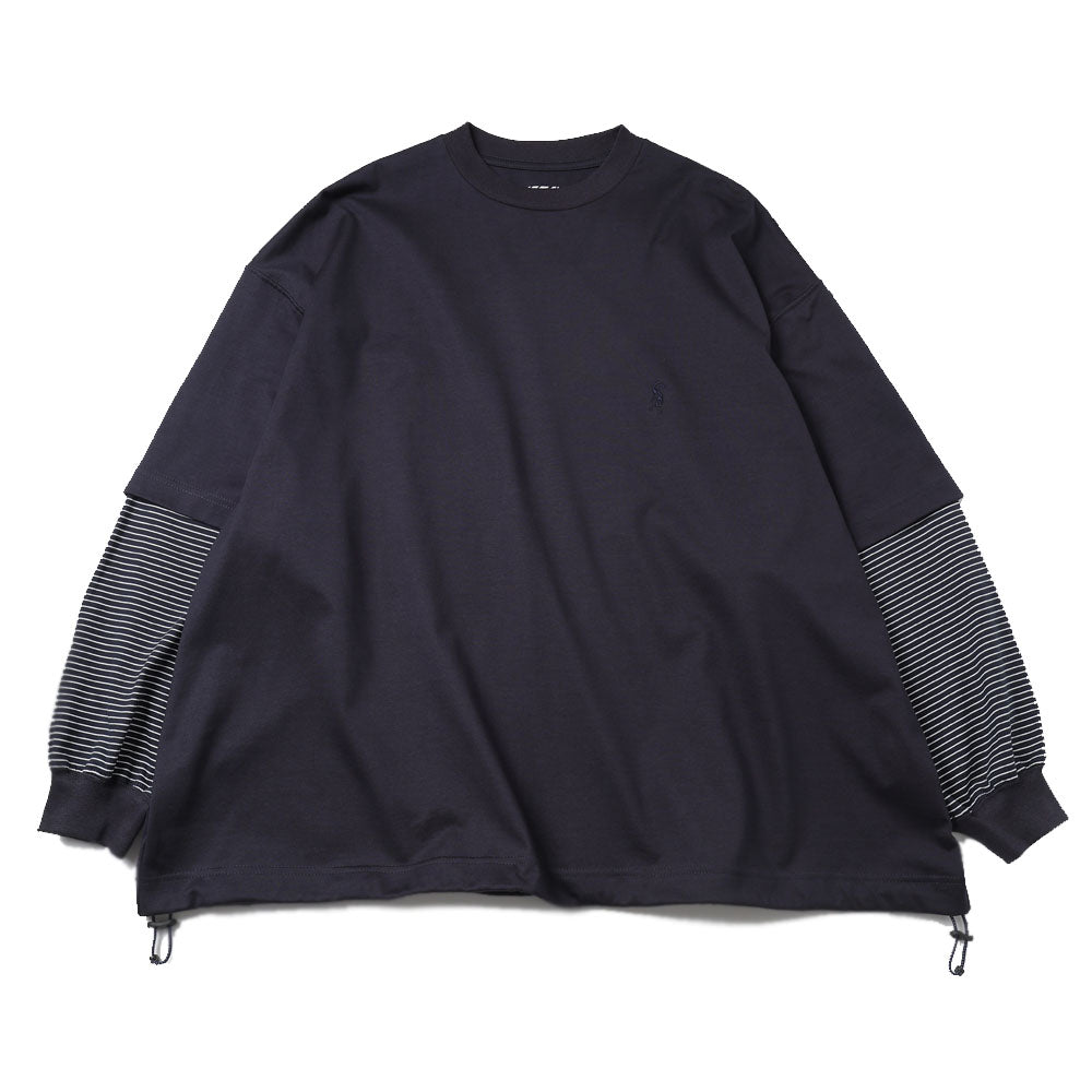 トップス is-ness BALLOON LONG SLEEVE T SHIRT is-ness / イズネス】BALLOON LONG SLEEVE T SHIRT（Tシャツ