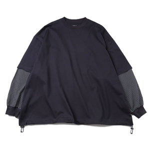 カラー: NAVY×WHITE / M