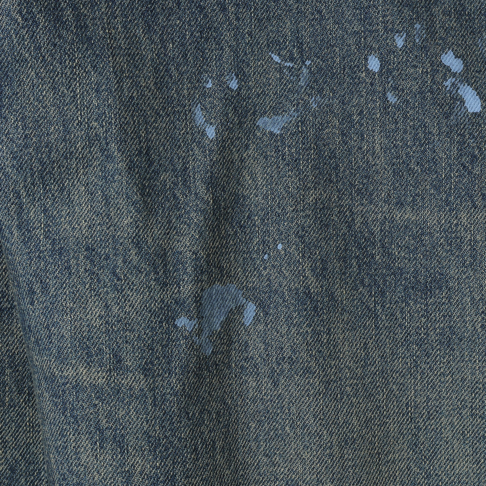 Paint Denim Wide Pants