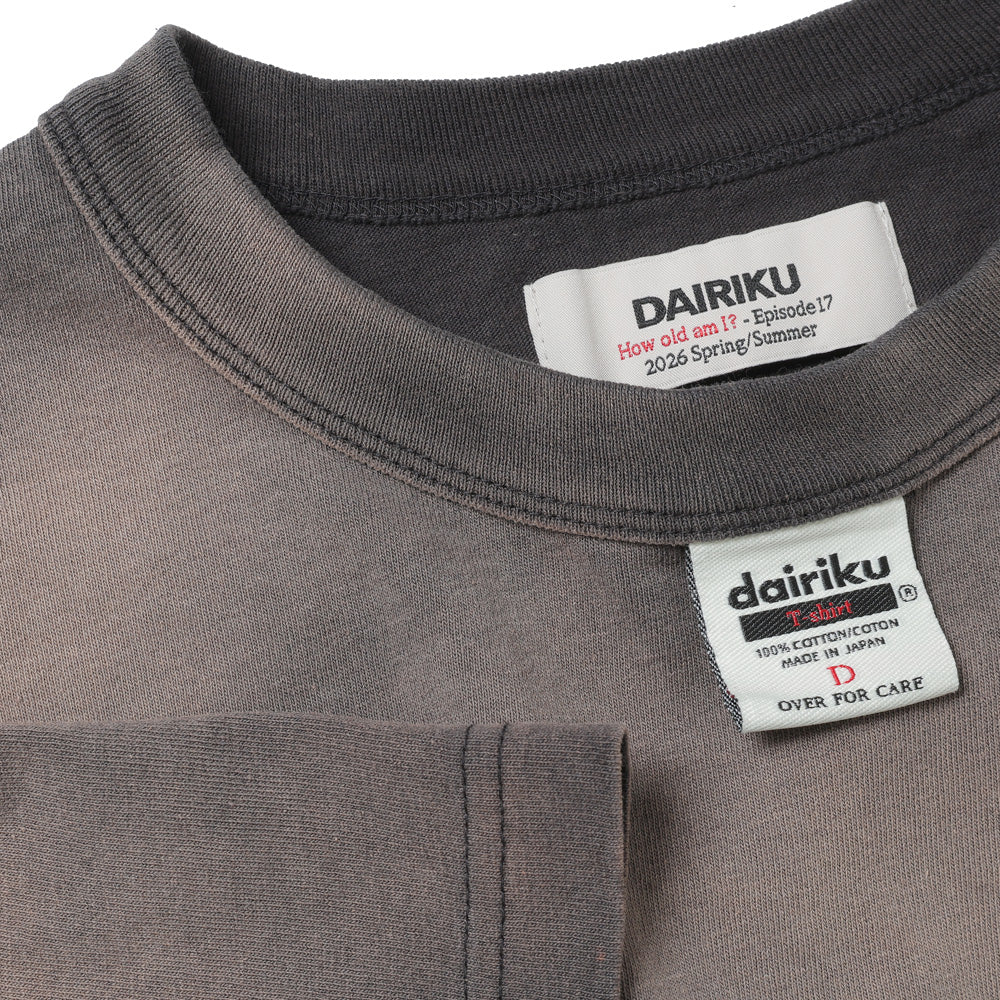 DAIRIKU(ダイリク)BUTTON EYE DOLL Sunburn H-S Tag Tee (26SS C14