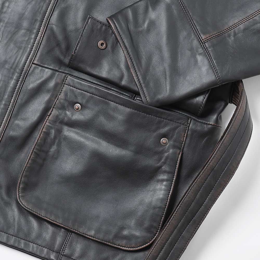 saby(サバイ)HORSE RIDING JACKET - India Lamb Leather - (25W