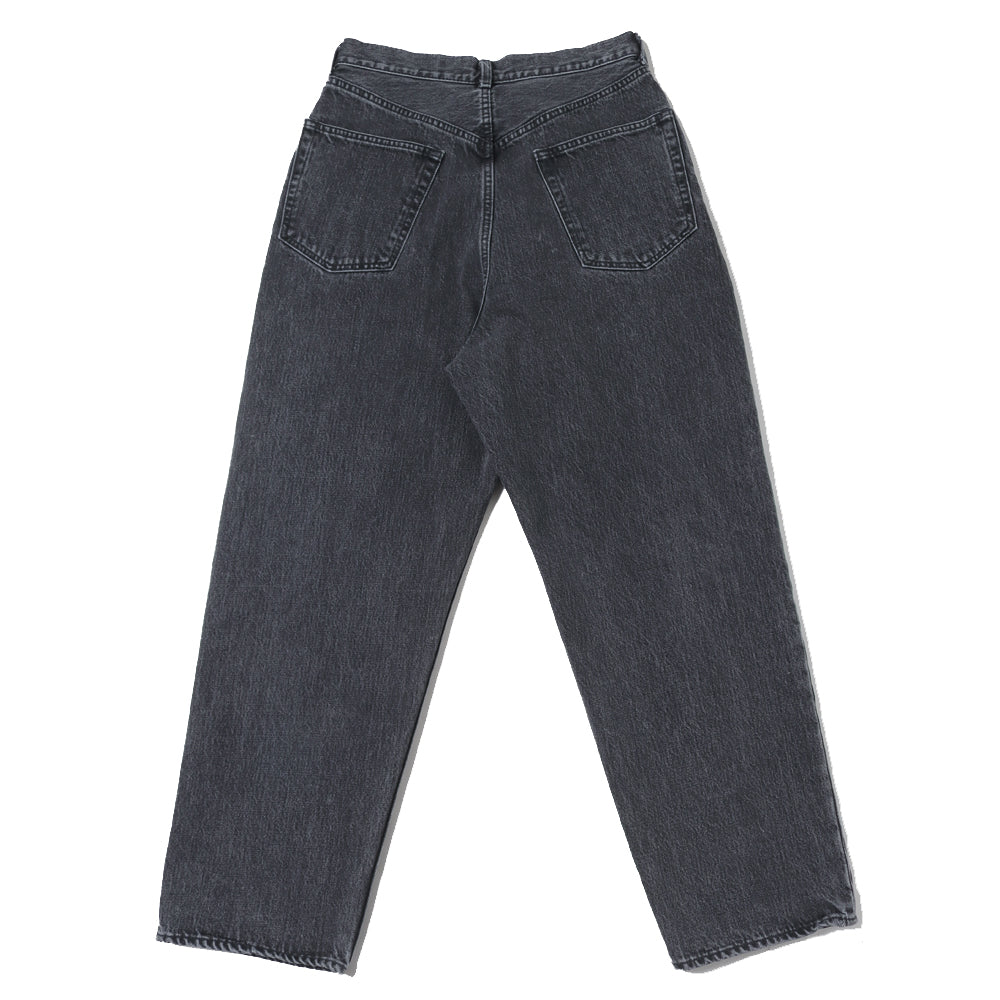 COCOON FIT JEANS ORGANIC COTTON 13.5oz SELVEDGE DENIM (FADED BLACK)