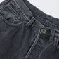 COCOON FIT JEANS ORGANIC COTTON 13.5oz SELVEDGE DENIM (FADED BLACK)