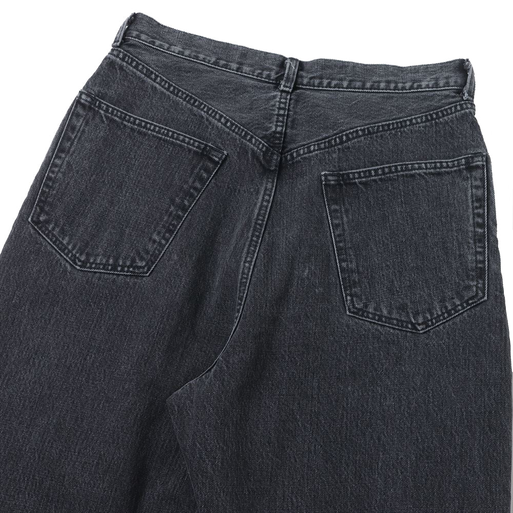 COCOON FIT JEANS ORGANIC COTTON 13.5oz SELVEDGE DENIM (FADED BLACK)