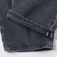 COCOON FIT JEANS ORGANIC COTTON 13.5oz SELVEDGE DENIM (FADED BLACK)