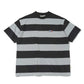 Wide Striped S/S Tee