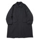 RAGLAN SLEEVE COAT TUMBLED WOOL SERGE