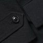 RAGLAN SLEEVE COAT TUMBLED WOOL SERGE