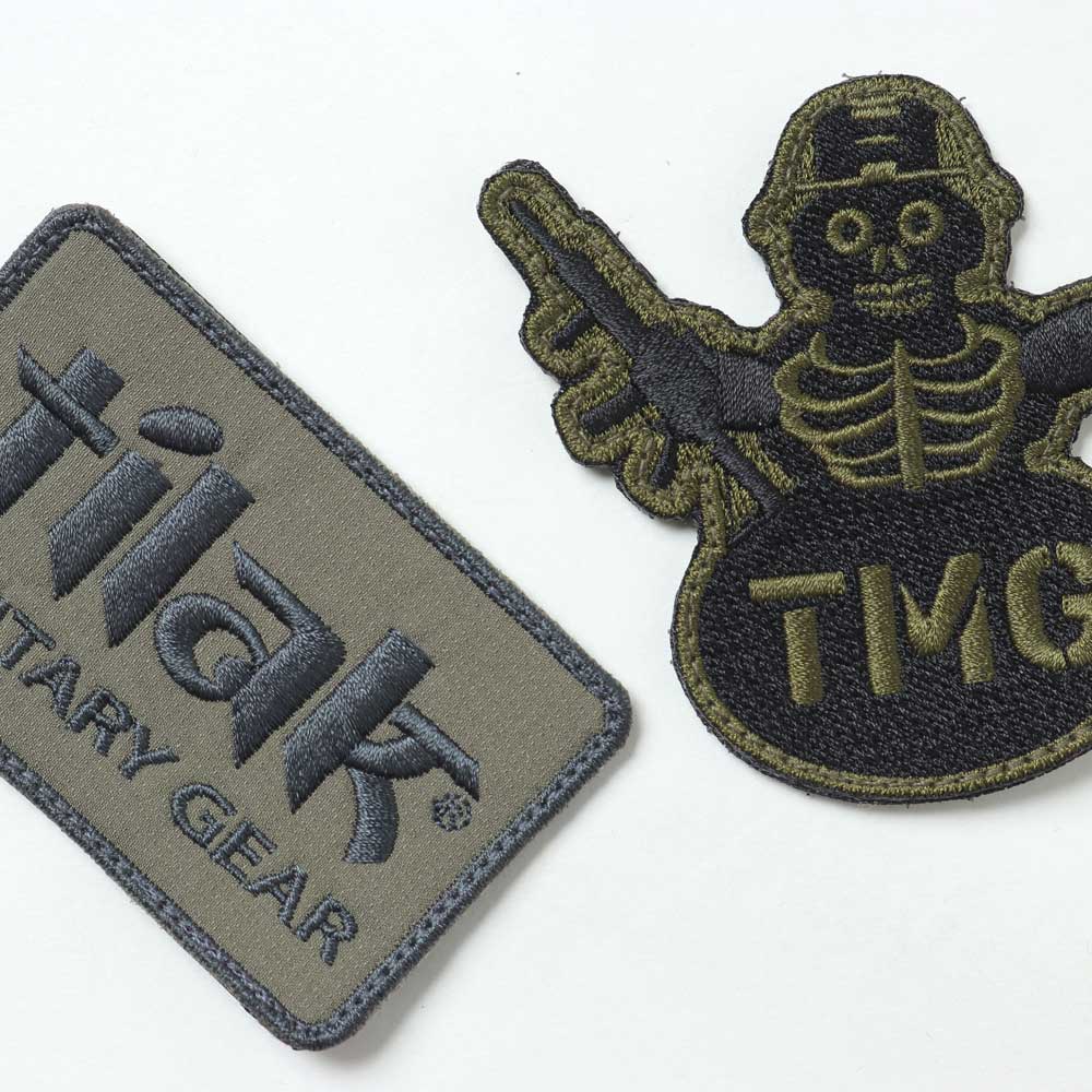 TMG & Snowman Wappen/2 pieces in one set