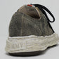 (PETERSON23) OG Sole Vintage Suede Low-top Sneaker BLACK
