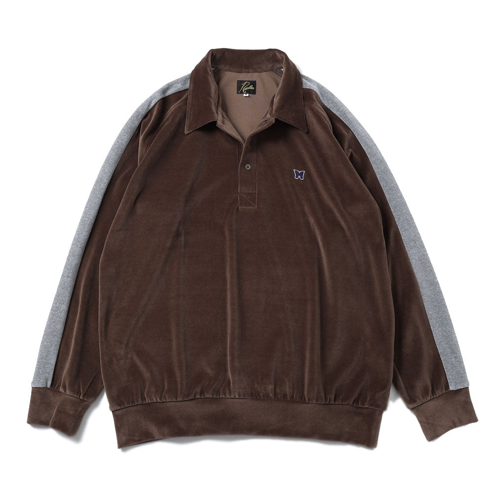 Side Line Pullover Shirt - C/PE Velour