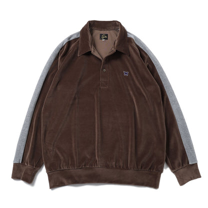 Side Line Pullover Shirt - C/PE Velour