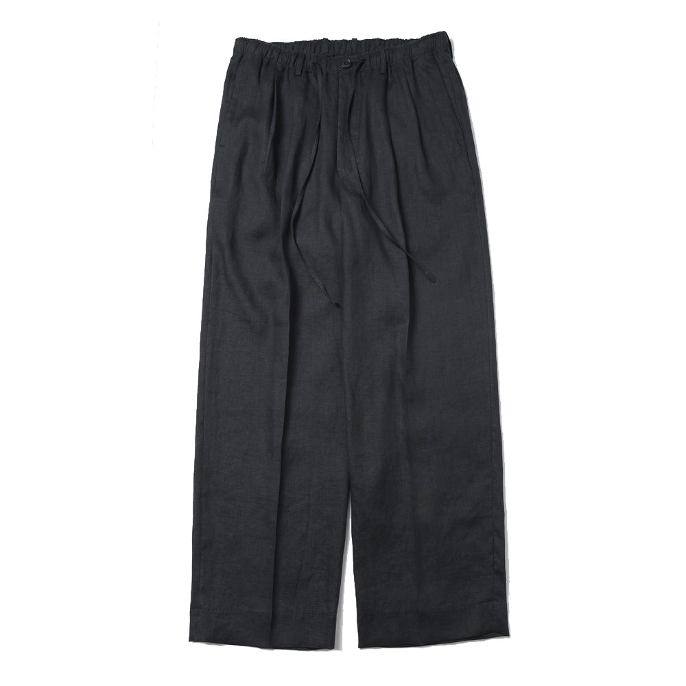 CLASSIC FIT TWO TUCK EASY TROUSERS HEMP
