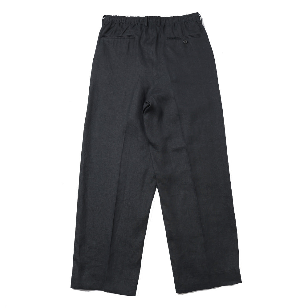 CLASSIC FIT TWO TUCK EASY TROUSERS HEMP