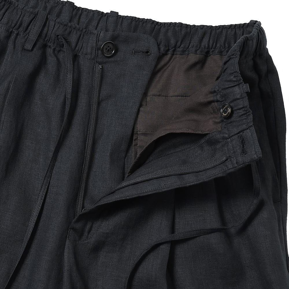 CLASSIC FIT TWO TUCK EASY TROUSERS HEMP