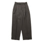 DOUBLE PLEATED SEMI EASY TROUSERS POLWARTH TUXEDO CLOTH