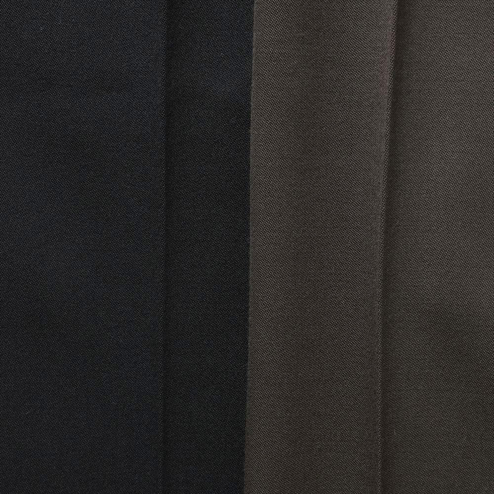 FLAT FRONT WIDE TROUSERS POLWARTH TUXEDO CLOTH