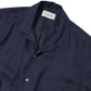 OPEN COLLAR S/S SHIRT HEMP