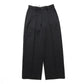 FLAT FRONT WIDE TROUSERS POLWARTH TUXEDO CLOTH