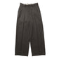 FLAT FRONT WIDE TROUSERS POLWARTH TUXEDO CLOTH